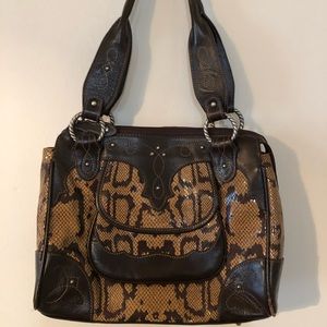 American West snake print Everyday Tote bag